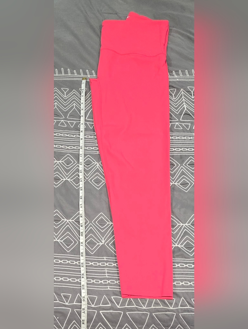 SPANX High Waisted Booty Boost Leggings In Hot Pink Size XL - Picture 3 of 8